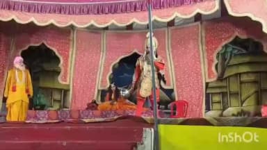 भांडेर: नगर के मेला ग्राउंड में 121वें मेला श्रीराम लीला का रावण वध के साथ समापन, उमड़ा जनसैलाब