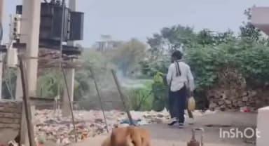 बारां: अंजुमन चौराहे पर ट्रांसफॉर्मर से निकली चिंगारी से कचरे के ढेर में लगी आग, बड़ा हादसा टला