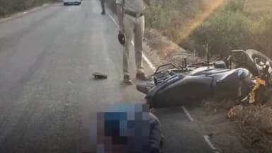 తాడ్వాయి: తాడ్వాయిలో ఘోర ప్రమాదం.. లారీ ఢీకొని యువకుడు మృతి