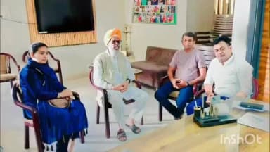 होशंगाबाद नगर: नर्मदापुरम में राज्यसभा सांसद के कार्यालय पर भाजपा कार्यकर्ताओं ने पीएम मोदी के 'मन की बात' कार्यक्रम को सुना