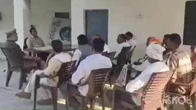 मड़ावरा: गिरार के पुलिस थाना परिसर में होली त्योहार के मद्देनज़र एसडीएम की अध्यक्षता में आयोजित हुई पीस कमेटी की बैठक