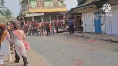 হোজাই: হোলীৰ আনন্দ উল্লাসৰ মাজতে হোজাই নতুন বজাৰত সংঘটিত হৈছে মাৰপিটৰ ঘটনা