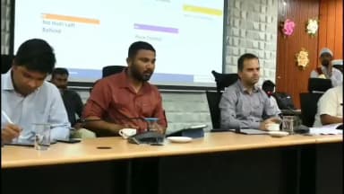 భూపాలపల్లి: ప్రజా పాలన -- ప్రగతి ప్రణాళిక కార్యచరణ పై సమీక్ష సమావేశం నిర్వహించిన కలెక్టర్