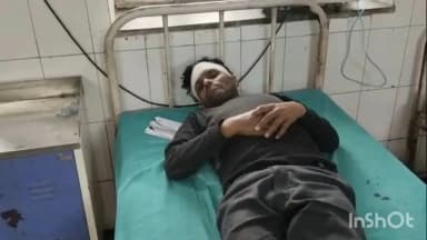 बाड़ी: साले को पास बिठाने को लेकर पड़ोसियों में हुआ विवाद, 1 पक्ष ने दूसरे पक्ष के 3 भाइयों पर हमला कर किया घायल