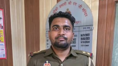 मथुरा: वृंदावन के रथ मेले में पुलिस की फर्जी वर्दी पहनकर रोब जमा रहे फर्जी दरोगा को पुलिस ने किया गिरफ्तार