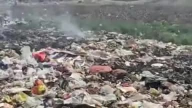 कन्नौज: कन्नौज शहर से निकलने वाले कूड़े को एमआरएफ सेंटर भेजने की बजाय तालाब में डलवाया जा रहा, जहरीली गैस का खतरा