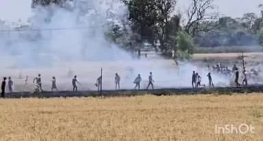 अकबरपुर: अकबरपुर थाना क्षेत्र में रतनपुर बाईपास के पास गेहूं के खेत में लगी आग, शॉर्ट सर्किट से 3 बीघा फसल जलकर हुई राख