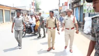 నిజామాబాద్ సౌత్: నగరంలో హనుమాన్ శోభాయాత్ర బందోబస్తును పరిశీలించిన సిపి సాయి చైతన్య