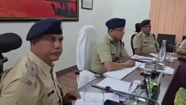 बाड़मेर: बाड़मेर पुलिस अधीक्षक ने पहली क्राइम बैठक ली, पुलिस अधिकारियों को दिए निर्देश