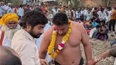 गोहद: गोहद विधानसभा क्षेत्र के चितोरा गांव में विशाल दंगल का आयोजन, भाजपा नेता प्रशांत आर्य हुए शामिल