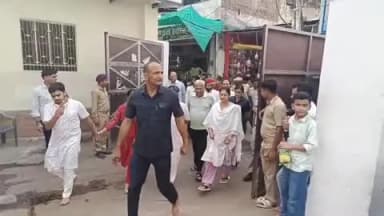 श्रीमाधोपुर: केंद्रीय मंत्री अन्नपूर्णा देवी ने खाटू श्याम जी पहुंचकर बाबा श्याम के दर्शन किए