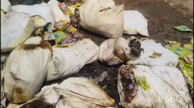 रायपुर: तम्बाकू गोदाम में लगी भीषण आग, गोदाम के पीछे कचरे में लगी आग ने मचाया कोहराम, लम्बे समय से था बंद