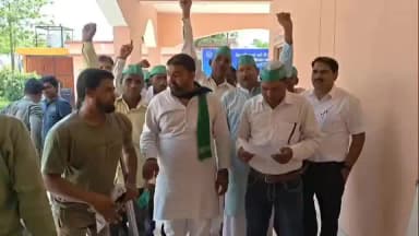 हसनपुर: भारतीय किसान यूनियन ने निजी स्कूलों के खिलाफ खोला मोर्चा, अवैध वसूली के आरोप में एसडीएम को ज्ञापन