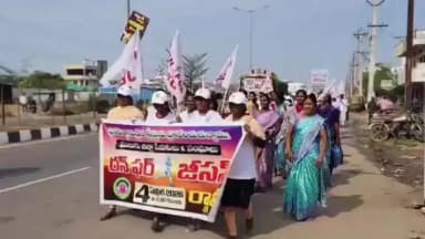 ములుగు: ములుగు జిల్లా కేంద్రంలో రన్ ఫర్ జీసస్