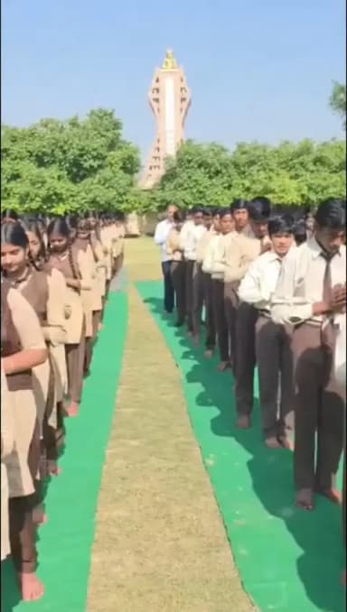 बड़ौत: स्याद्वाद जैन एकेडमी त्रिलोकतीर्थ बड़ागाँव में मनाया विश्व णमोकार महामंत्र दिवस, 9 मिनट तक णमोकार मंत्र का किया उच्चारण