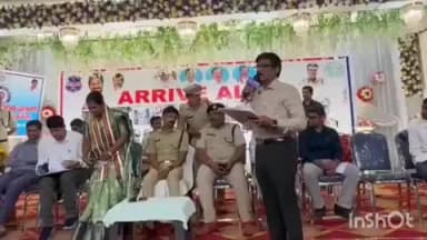 ఇల్లందు: ఇల్లందు సబ్ డివిజన్ పోలీసుల ఆధ్వర్యంలో ఏర్పాటుచేసిన arrive-alive అవగాహన కార్యక్రమంలో పాల్గొన్న జిల్లా ఎస్పీ
