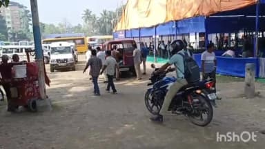 ইংরেজবাজার: আগামীকাল ভোট মালদা কলেজ থেকে রওনা হবেন ভোট কর্মীরা