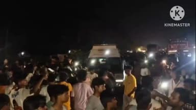 নগাঁও: নগাঁৱৰ ৰাঙলু এঘাৰ মাইলত ভয়ংকৰ পথ দূৰ্ঘটনা,থিতাতে নিহত এজন