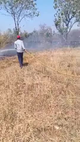 रावतभाटा: रावतभाटा में 3 जगह आग की घटनाएं, दमकल की तत्परता से टला बड़ा हादसा, राकेश और राजू की सूचना पर बची फसलें