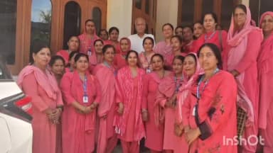 जवाली: ढन स्थित निवास पर आशा वर्करों ने कृषि मंत्री को सौंपा ज्ञापन, इंसेंटिव जारी करने की मांग की