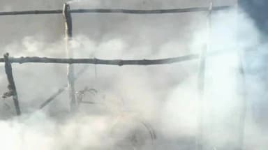 कांडी: कांडी में कचरे की चिंगारी से घर जलकर राख, मची तबाही