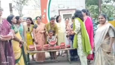 नीमच नगर: नीमच में 6 पक्षियों की प्यास बुझाने के लिए मारवाड़ी महिला शाखा की सराहनीय पहल