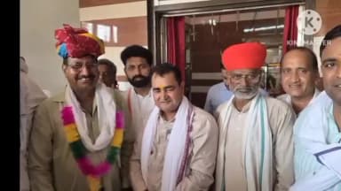 करौली: जुंग्गीनपुरा में नव चयनित RAS अधिकारी मनीषा गुर्जर के अभिनंदन समारोह में विधायक दर्शन सिंह गुर्जर ने की शिरकत