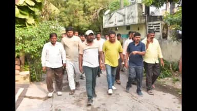 రామగుండం: నగరంలో వీధులు విశాలంగా ఉంచుకోవాలి., 47వ డివిజన్ వార్డు సందర్శనలో మేయర్ మహంకాళి స్వామి