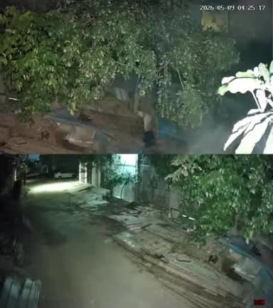 chor dwara be kauf chori cctv me record police action ???