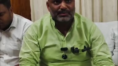 सेवराई: जमानिया विधायक ओमप्रकाश सिंह के बयान पर भड़के भाजपा नेता ने प्रेस कॉन्फ्रेंस कर किया पलटवार, बोले- अपना काम बताएं