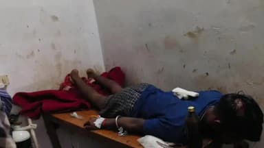 दुधि: म्योरपुर में आंधी के दौरान युवक पर गिरी सीमेंट की चादर, गंभीर घायल, जिला अस्पताल किया गया रेफर