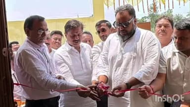 जमालपुर: चंदनपुरा में +2 उच्च विद्यालय के नए भवन का विधायक नचिकेता मंडल ने किया उद्घाटन