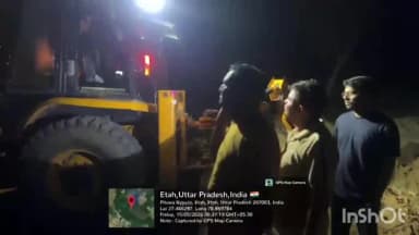 एटा: डीएम के आदेश पर तहसीलदार ने मोहम्मदपुर गांव में अवैध खनन करते जेसीबी और ट्रैक्टर-ट्रॉली को पकड़ा