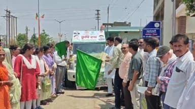 ➡️ प्रधानमंत्री श्री नरेंद्र मोदी के आह्वान पर मुख्यमंत्री डॉ मोहन यादव के नेतृत्व में किसानों तक शासन की योजनाओं का ला...