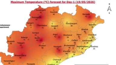 ବାରିପଦା ସଦର: ମୟୂରଭଞ୍ଜ ଜିଲ୍ଲାରେ ଆଗମୀ ୫ ଦିନ ମଧ୍ୟରେ ତାପମାତ୍ରା ୩୯ ରୁ ୪୨ ଡିଗ୍ରୀ ମଧ୍ୟରେ ରହିବା ନେଇ ପାଣିପାଗ ବିଭାଗ ପକ୍ଷରୁ ସୂଚନା