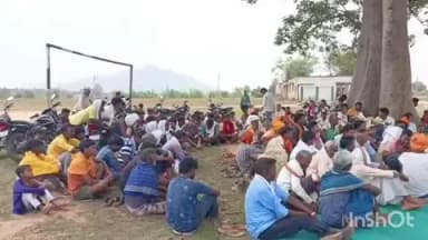 बालूमाथ: माइनिंग जनसुनवाई को लेकर ग्राम सभा की बैठक, रद्द न होने पर सड़क जाम की चेतावनी