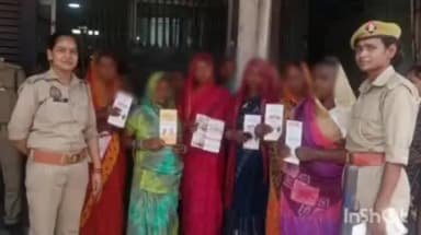 नानपारा: नानपारा मिशन शक्ति की टीम ने विभिन्न स्थानों पर भ्रमण कर महिलाओं को सुरक्षा और सशक्तिकरण के लिए किया जागरूक
