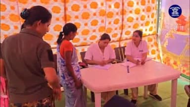 गडचिरोली पोलीस दलाचा आणखी एक जनहिताचा उपक्रम!
मौजा ताडगाव येथील आठवडी बाजारात आयोजित मोफत आरोग्य शिबिरामध्ये 61 नागरिका...