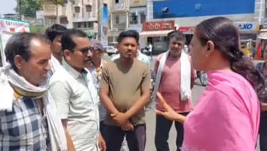 मल्हारगढ़: खड़पालिया में ज़मीन कब्ज़े के विरोध में पीड़ित परिवार का गांधी चौराहे पर धरना जारी, समाधान तक आंदोलन की चेतावनी