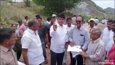 గజపతినగరం: కొండ కిండాంలో ఎం ఎస్ ఎం ఈ పార్క్ పనులను పరిశీలించిన రాష్ట్ర మంత్రి కొండపల్లి శ్రీనివాస్