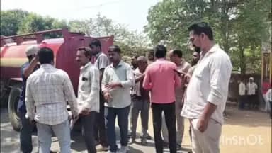 आमगाव: आमगाव तालुक्यातील वडद येथे टँकरने पाणीपुरवठा करण्याची वेळ.... कडक उन्हाळ्यामुळे पाण्याचे स्रोत आटले...