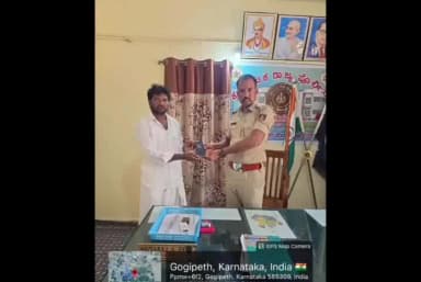 ಶಹಾಪುರ: ಗೋಗಿ ಪೊಲೀಸ್ ಠಾಣೆಯ ವ್ಯಾಪ್ತಿಯಲ್ಲಿ ಕಳೆದು ಹೋದ ಮೊಬೈಲ್ ಫೋನ್ ಹುಡುಕಿ ಹಿಂದಿರುಗಿಸಿದ ಪೊಲೀಸ್ ಇಲಾಖೆ
