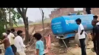 प्रयागराज के एयरपोर्ट थाना क्षेत्र के कटहुला इलाके में जमीन पर कब्जे को लेकर दो पक्षों के बीच जमकर हुई मारपीट