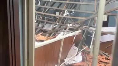 തിരുവനന്തപുരം: തിരുവനന്തപുരത്ത് സ്കൂൾ കെട്ടിടം തകർന്നുവീണു