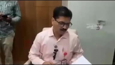 नगर: भाजप उमेदवार प्राजक्त तनपुरे यांच्यासह ५ जणांनी भरले उमेदवारी अर्ज