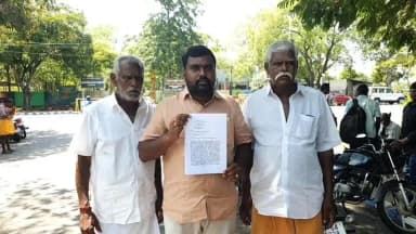 திண்டுக்கல் கிழக்கு: இரவு நேரத்தில் குளத்தில் மண் அள்ளுவது, கள்ளச்சந்தையில் மதுபானம் விற்கும் டிவிகே கிளைச் செயலாளர் மீது நடவடிக்கை எடுக்கக்கோரி மாவட்ட ஆட்சியரிடம் புகார்