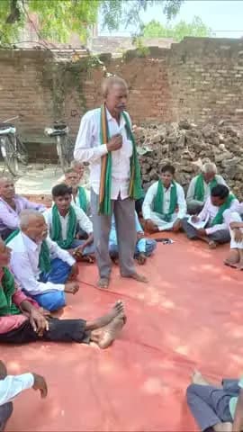 भारतीय किसान यूनियन भानू संगठन की मासिक समेसी मे हुई संपन्न