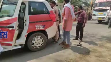 रीवा जिले के पनवार थाना अंतर्गत रामबाग के आगे मांजन गांव के पास अज्ञात वाहन ने बाइक सवार को मारी जोरदार टक्कर बाइक सवार
