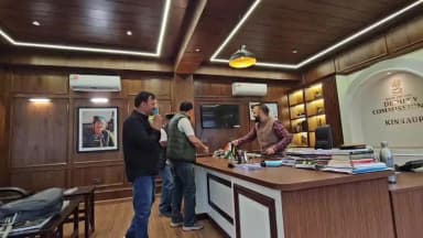 कल्पा: ज़िले के रिस्पा पंचायत के नवनिर्वाचित जनप्रतिनिधियों ने रिकांग पीओ में की मुलाकात, सुनाई समस्याएं