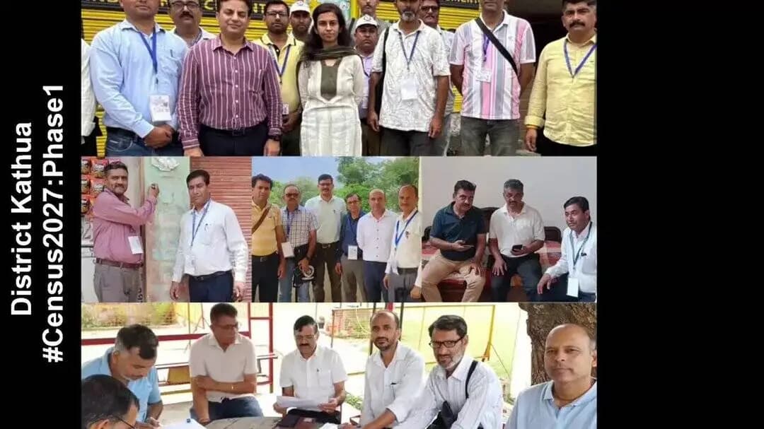 #DistrictKathua #HLOPhase1 #Census2027 #WorkinProgress #Door2DoorCanvassing #Enumerators #Supervisiorsworkinginhighspirits #letsmakethisactivityasucess #CountMeIn #DigitalCensus #DigitalCensus2027 #Proud2BCounted #Letsmakehistory #RepresentationMatters #YourVoiceYourCommunity https://t.co/9DeKjnDXj2